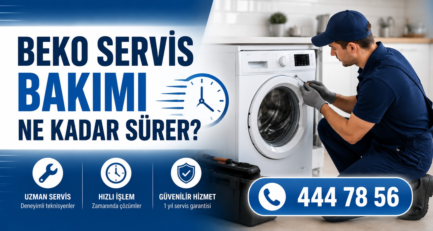 Beko servis bakımı ne kadar sürer?