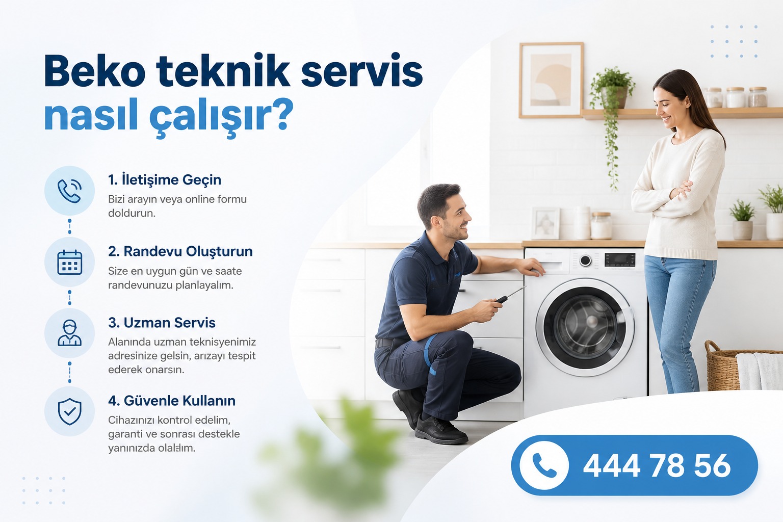 Beko Teknik Servis Nasıl Çalışır?