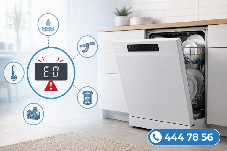 Beko Bulaşık Makinesi Hata Kodları
