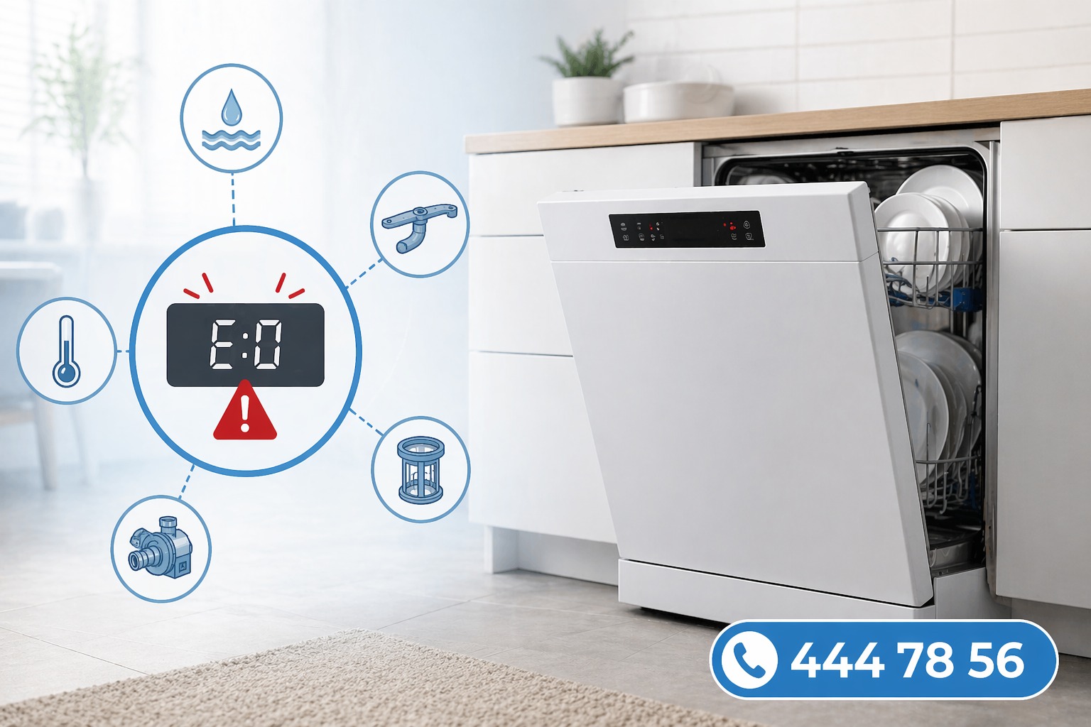Beko Bulaşık Makinesi Hata Kodları