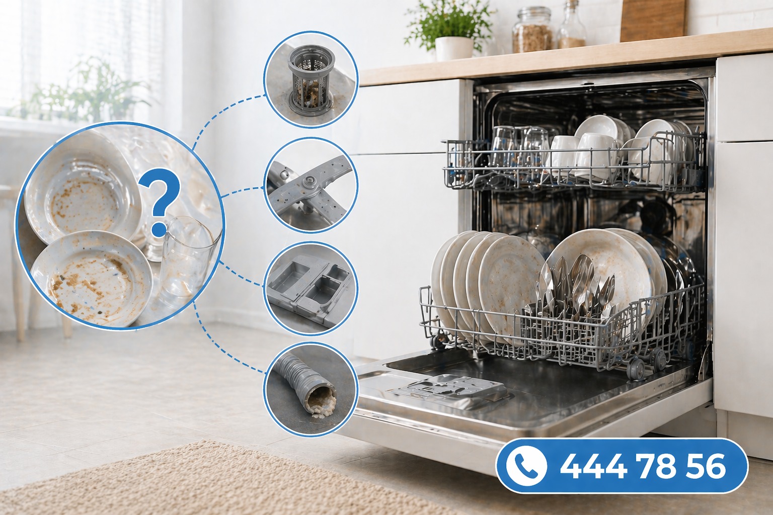 Beko Bulaşık Makinesi Neden Kirli Yıkar?