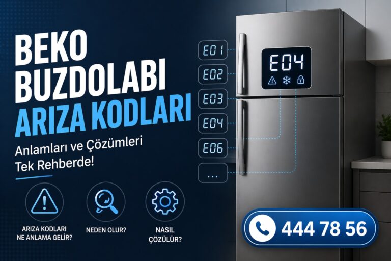 Beko buzdolabı arıza kodları