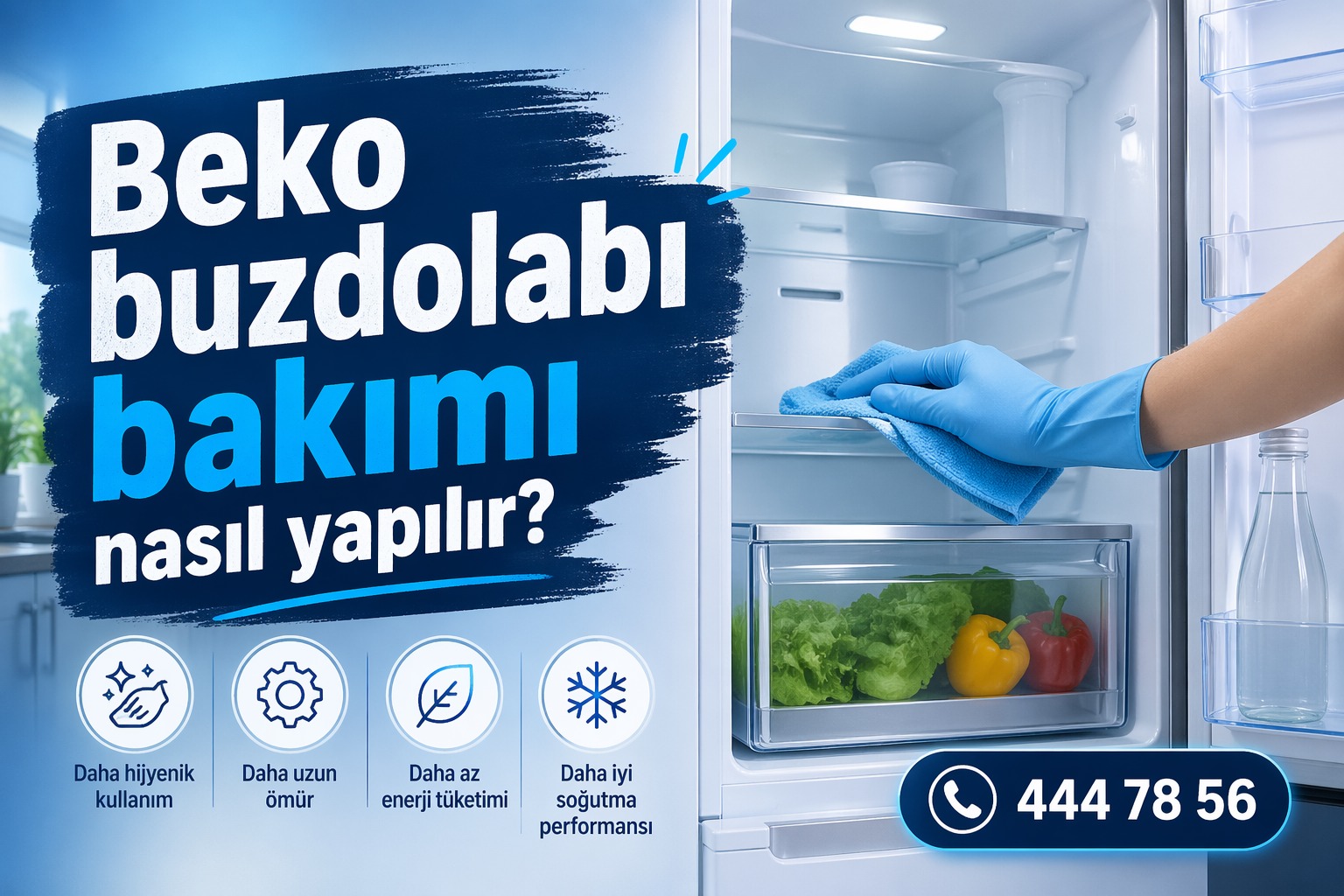 Beko buzdolabı bakımı nasıl yapılır?