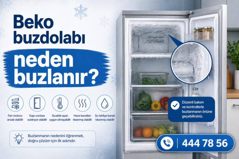 Beko buzdolabı neden buzlanır?