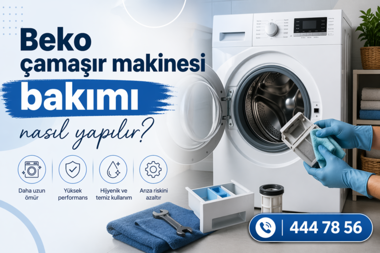 Beko çamaşır makinesi bakımı nasıl yapılır?