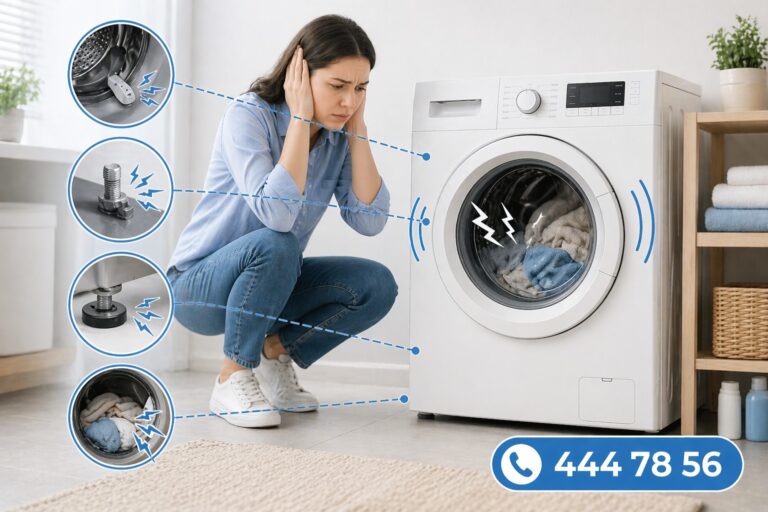 Beko çamaşır makinesi neden gürültü yapar?