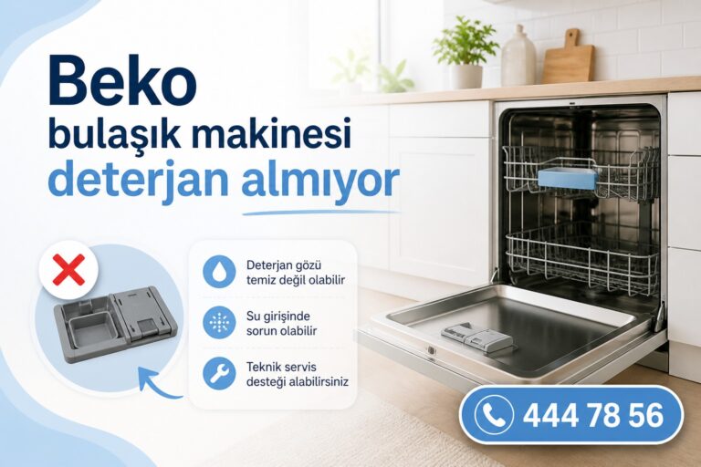 Beko bulaşık makinesi deterjan almıyor